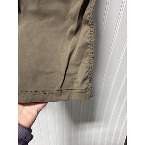 PRANA Men's Alameda Short Size 32 Brown Hiking Flat Front Stretch 9" - Picture 2 of 8